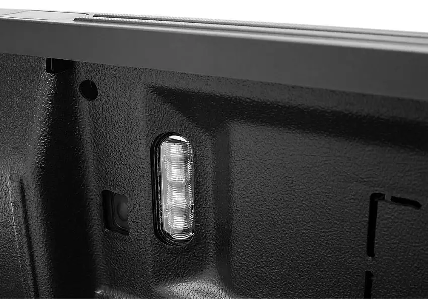 21-25 F-150 5'7" (Includes Lightning) Bed - Rugged Liner Under Rail Bedliner w/ Pro Power Onboard F55U21