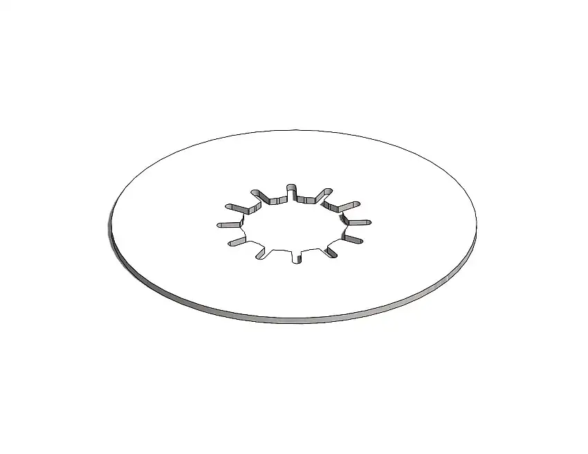 BlueOx Kit, Lube Plate, 10" Hdpe BXR9004