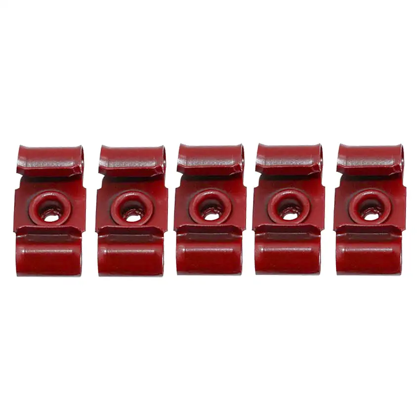 1964-65 Chevrolet Chevy II X-Body Fuel Line Clips - Share Brake Line Clips 5pc