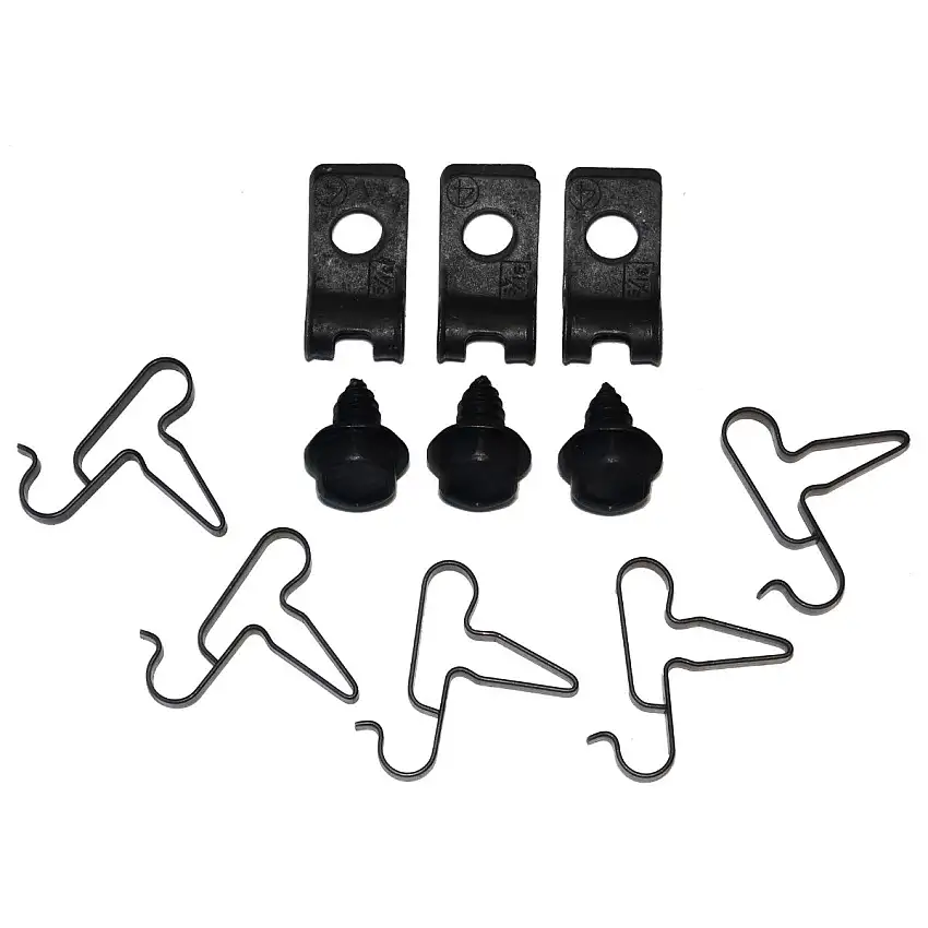 1970 Dodge Plymouth E-Body 5/16" Fuel Line Clip Kit 11pc