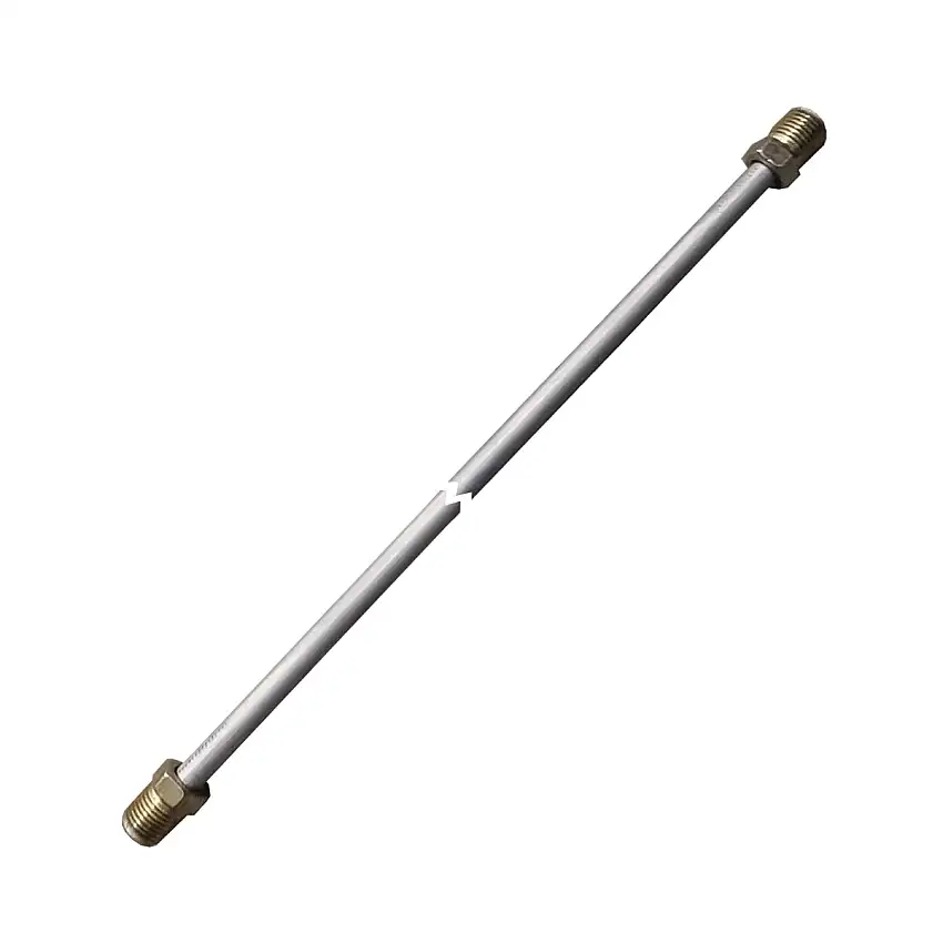 1/4" Tubing 18 Inches Long With 7/16-24 Fittings Each End OE Steel