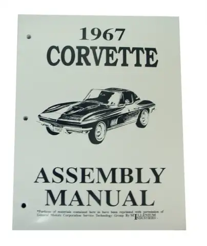 ASSEMBLY MANUAL-67 (#E2445)
