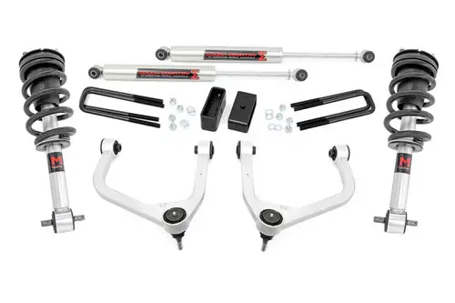 Rough Country 3.5 Inch Lift Kit M1 Struts/M1 GMC Sierra 1500 2WD/4WD (19-23)