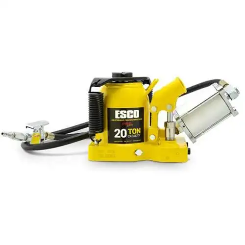 Pro Series 20 Ton "Shorty" Air Hydraulic Bottle Jack