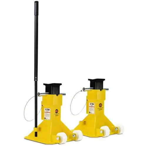 22 Ton EZ-Wheel Jack Stands