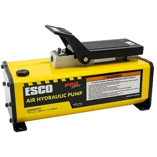 Pro Series 1/2 Gallon Air Hydraulic Pump 135 cu in.