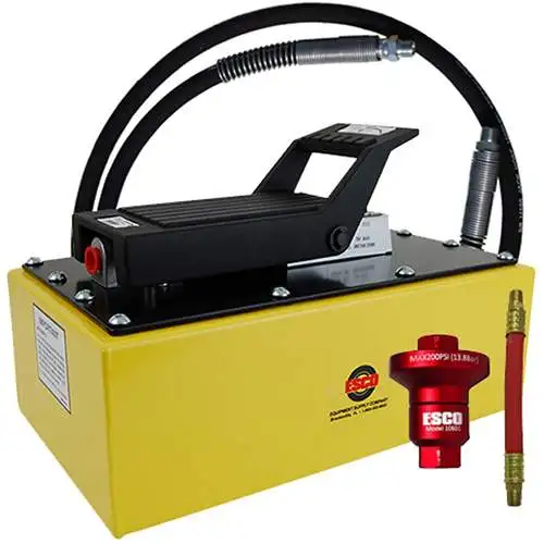 5 Quart Metal Reservoir Air Hydraulic Pump Kit