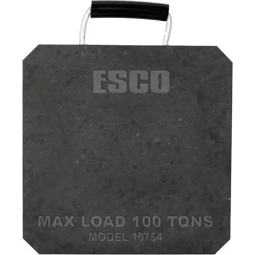 100 Ton Jack Support Plate with Rope Handle