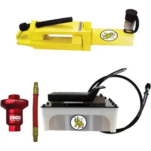 Yellow Jackit Giant Tire/Earthmover Bead Breaker Kit