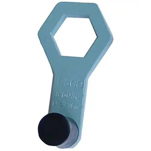 1-1/2" (38 mm) Pork Chop Style Budd Nut Wrench