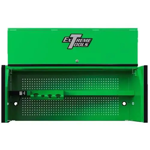 55 Inch RX Series Power Workstation Hutch, Green/Black