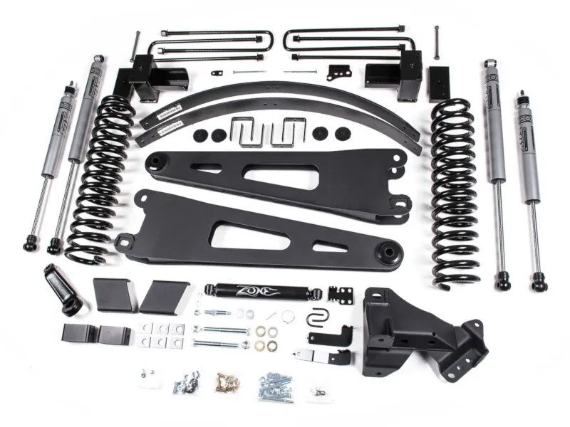 2017-2019 Ford F250 & F350 Zone Off-Road 6 inch Radius Arm Suspension Lift Kit F51
