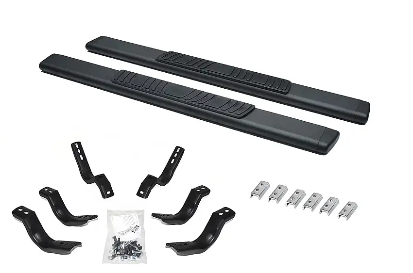 Go Rhino 685412952T 5" OE Xtreme Low Profile Side Steps With Mounting Bracket Kit