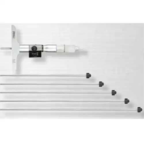 0-6 Inch Digit Depth Micrometer W/ 2.5In. Base