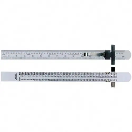 6In/150mm Pocket Steel Rule