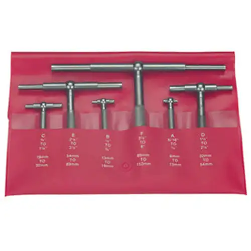 6 Pc Telescoping Gage Set
