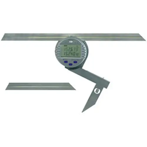Electronic Universal Protractor With 6 & 12 Inch Blades