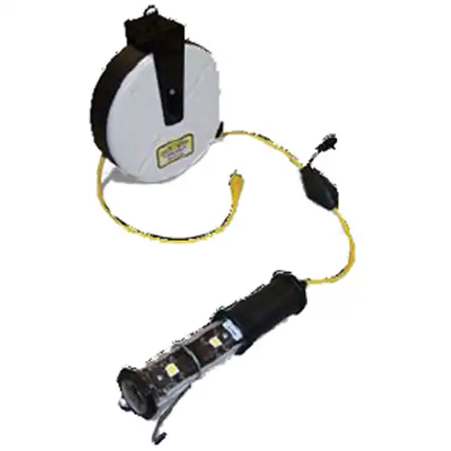 Stubby II LED Cord Reel With Tool Tap And X-Treme Shield