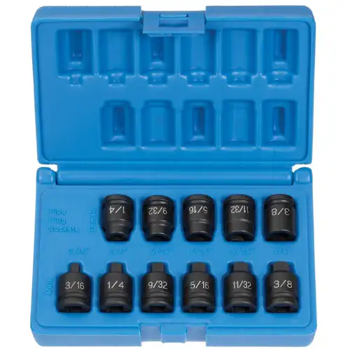 3/8" Drive Pipe Plug Impact Set