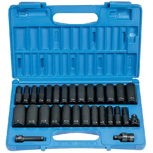 29 Pc Deep SAE / Metric Set