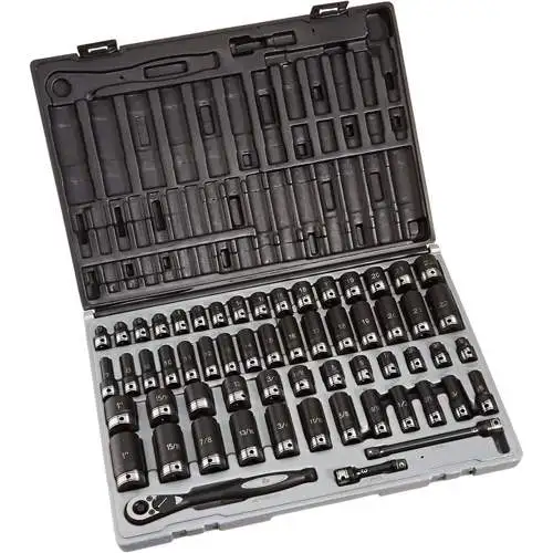 Duo-Socket Set, 59 Pieces, 3/8" Drive, 12 Point