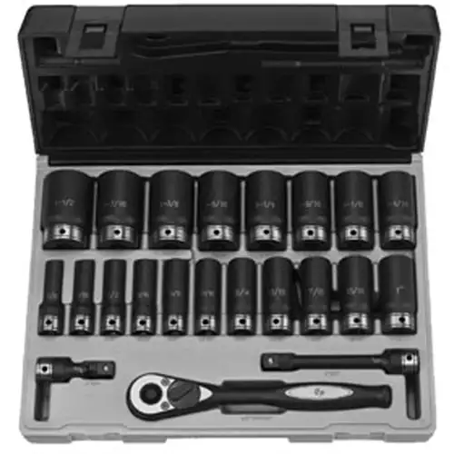 1/2 Drive Deep Length Fractional Duo Socket Set