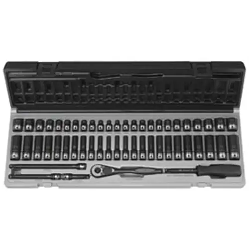 1/4 Drive 12 Pt 53 Pc Duo-Socket Set