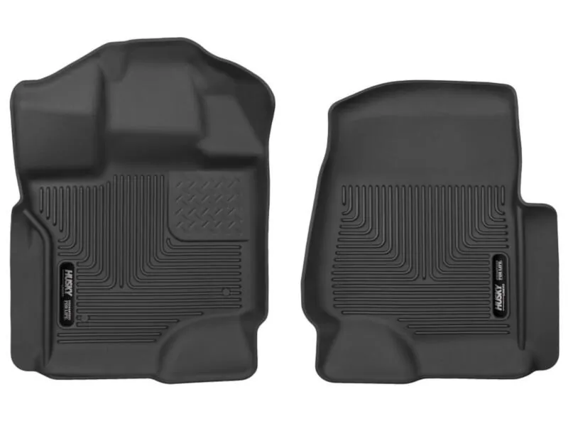 2015-2026 Ford F150 & Ford Raptor SuperCrew & Super Cab Husky X-Act Contour Front Floor Mats | 53341