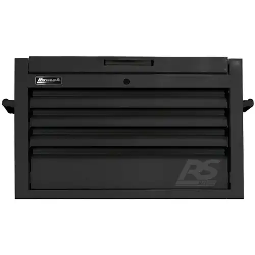 36 Inch Rs Pro 4 Drawer Top Chest, Black
