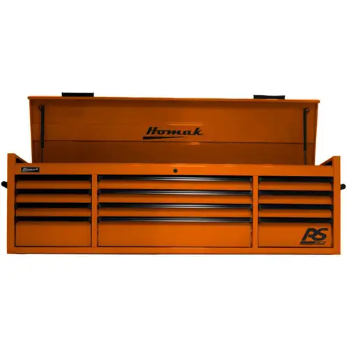 72 Inch Rs Pro 12 Dr Top Chestl, Orange