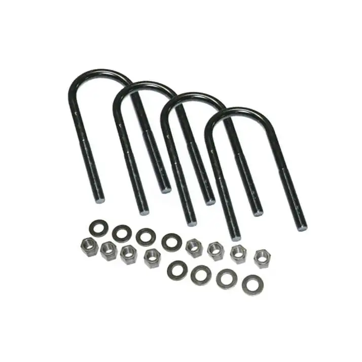 RealTruck SuperLift U-Bolt 4 Pack (5/8 x 3-1/4 x 17") With Hardware
