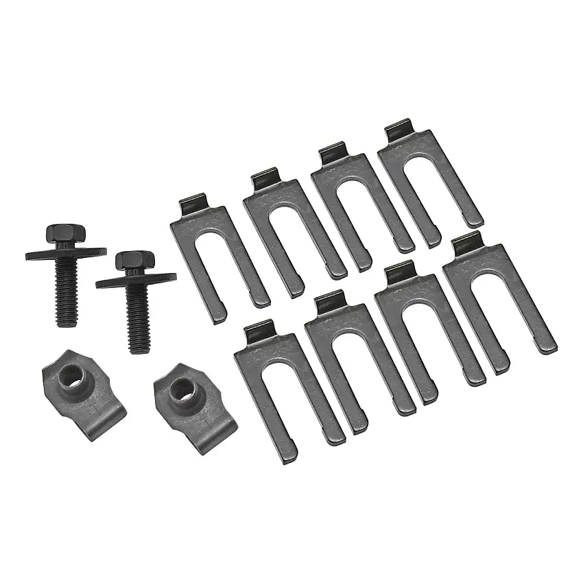1968-72 GTO Lower Fender To Cowl Support Fender Mounting Kit Long Shims 12pc