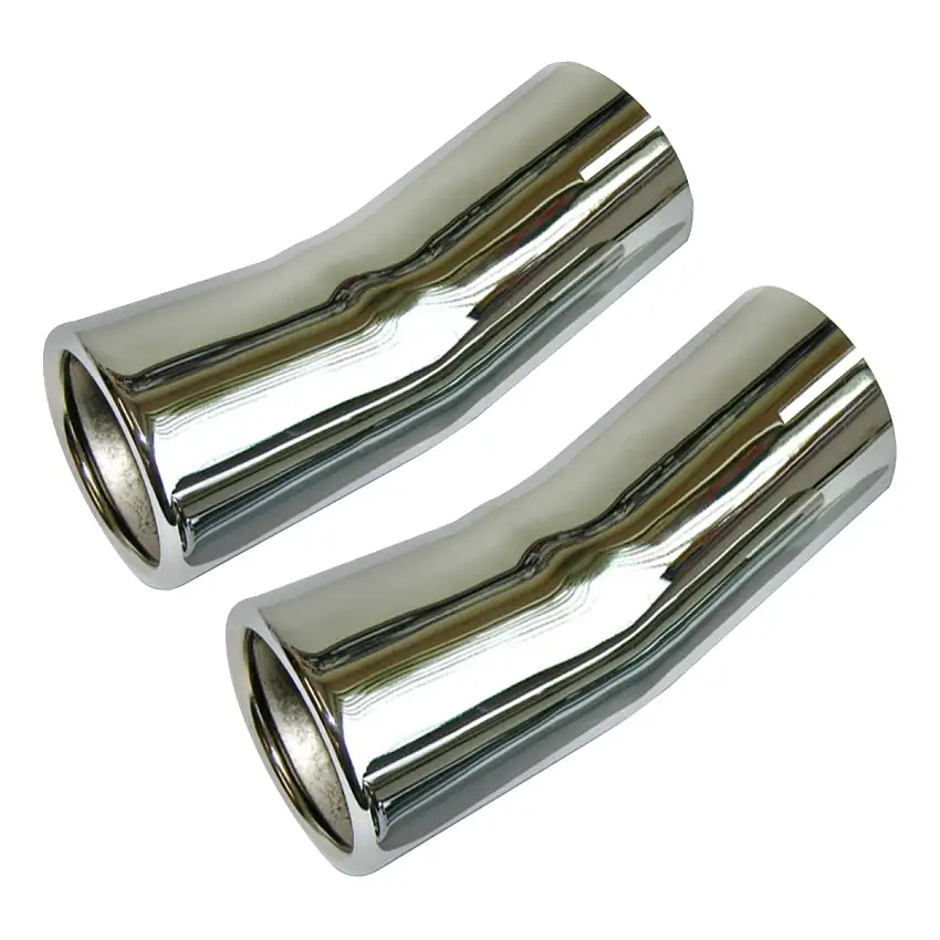 1969 Pontiac GTO Stainless Exhaust Extensions 2 1/2" Pair