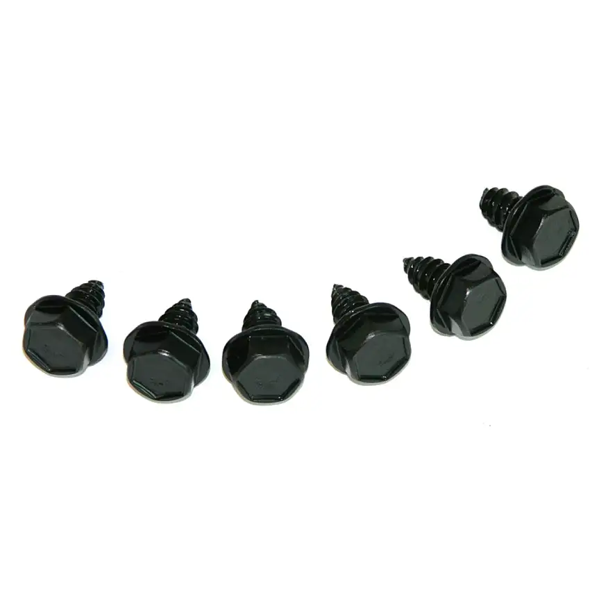 GM Line Clamp Bolts, Coarse Thread 1/2" Bolt, 6pc