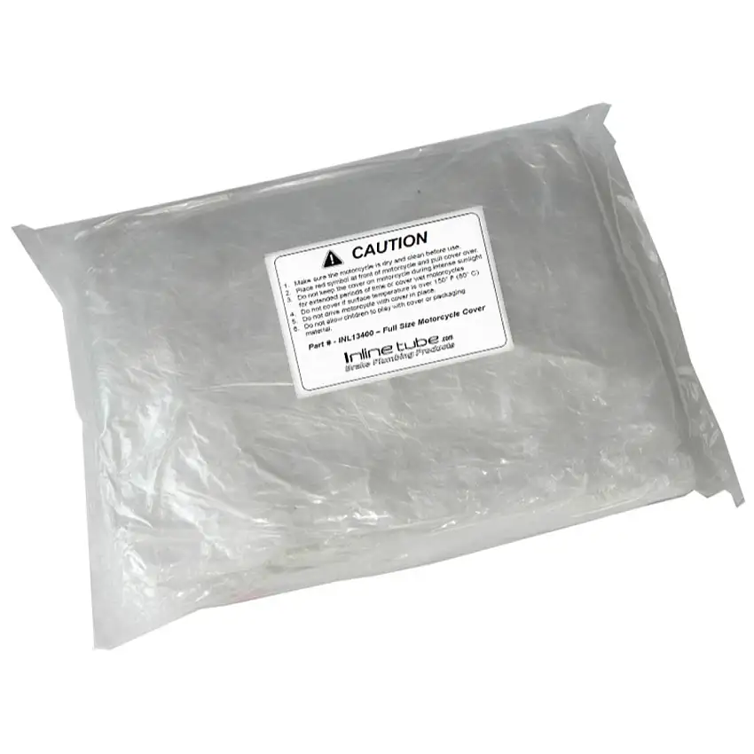 Medium Motorcycle Plastic Cover 1pc