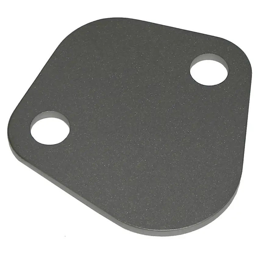 1964-79 Pontiac V8 Stainless Steel Fuel Pump Block Off Plate 1pc
