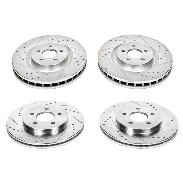 2015-2017 Ford Mustang EcoBoost & V6 Power Stop Z26 Street Warrior Front and Rear Brake Package | K6808-26