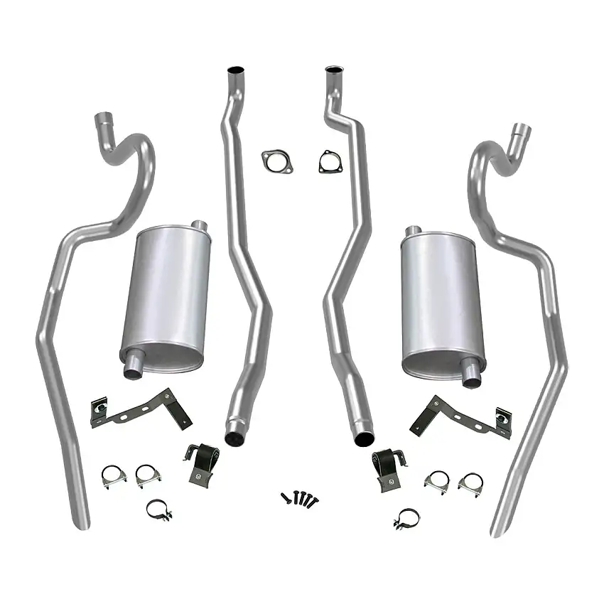 1969 Pontiac GTO Ram Air Manual Trans Oversized Exhaust Kit-2 1/4"+