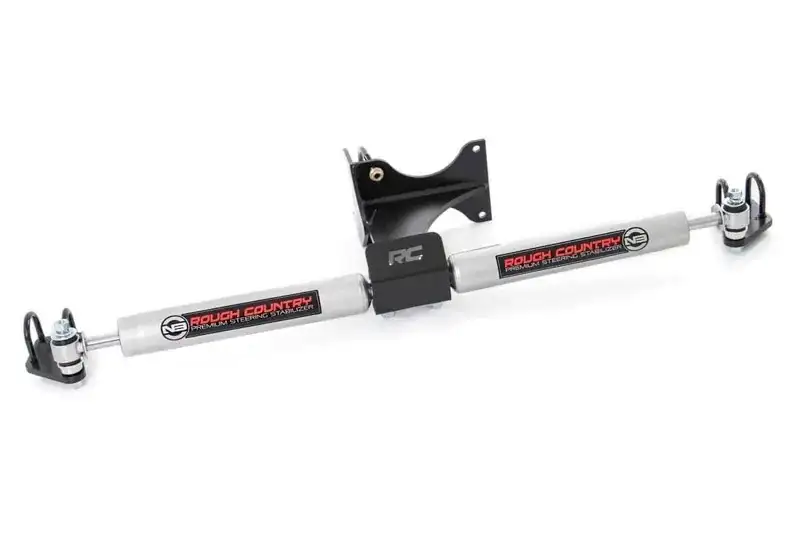 2005-2024 Ford F250 & F350 Rough Country N3 Steering Stabilizer Kit | 8749130