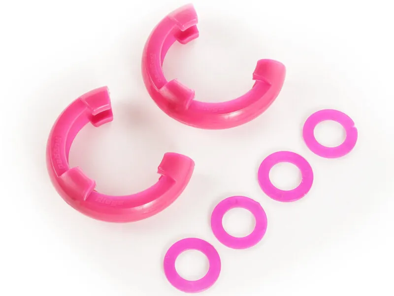 Rugged Ridge 3/4 inch Pink D-Ring Isolator Kit (Pair) | 11235.34