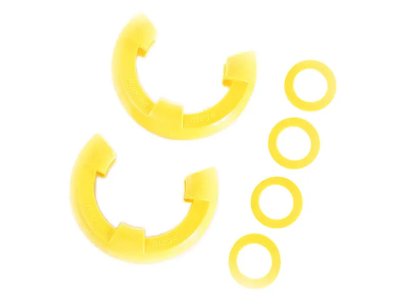 Rugged Ridge 7/8 inch Yellow D-Ring Isolator Kit (Pair) | 11235.42