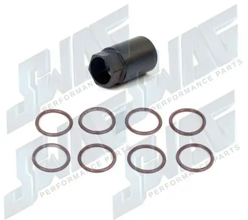 Ford 6.0 6.0L Powerstroke Oil Rail Ball Tube Nipple VITON Orings & Removal Tool