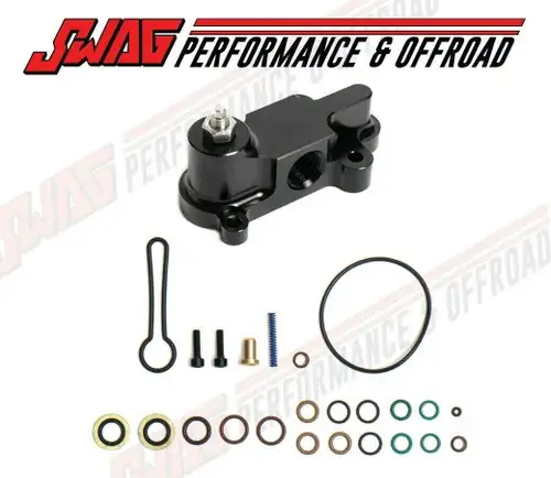 Ford 6.0L Powerstroke Adjustable Fuel Pressure Regulator Blue Spring & Seal Kit