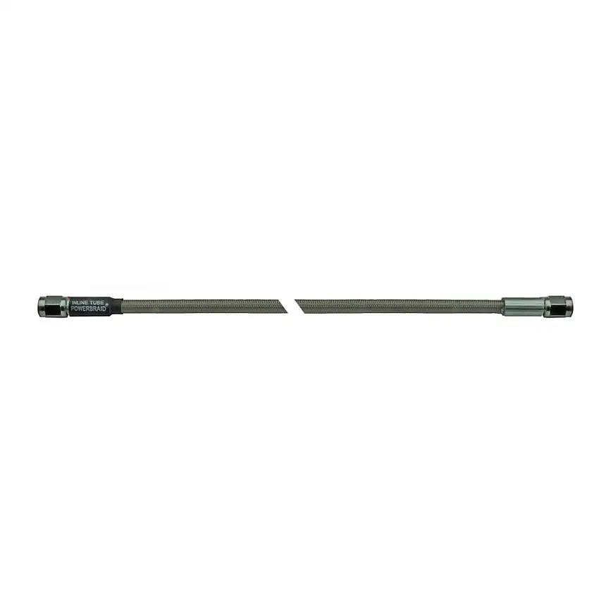 19" Stainless Braided Hose -3AN Female Both Ends, 1pc