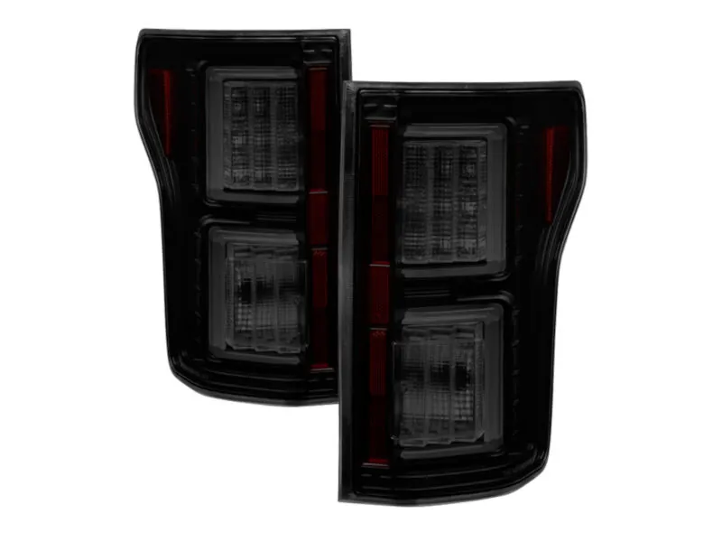 2015-2017 Ford F150 Spyder LED Taillights (Black Housing & Smoked Lens) | 5083685
