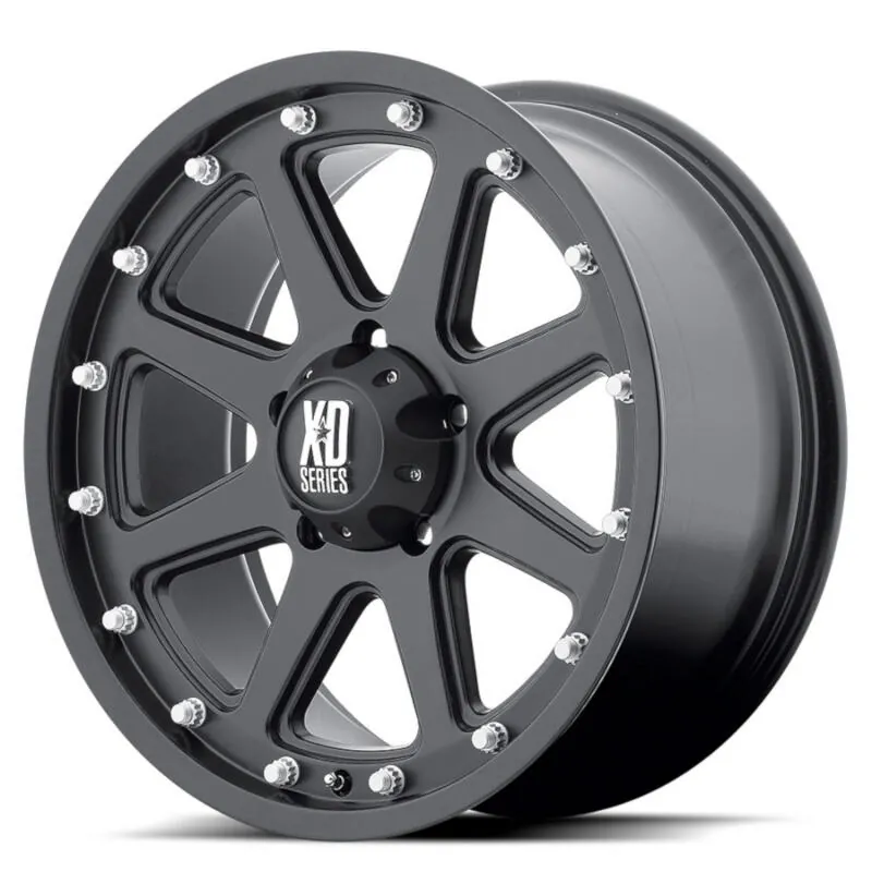 2004-2026 Ford F150 XD 798 18x9 Matte Black Addict Wheel (-12mm Offset) | XD79889063712N