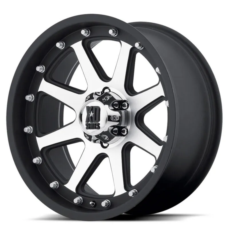 2004-2026 Ford F150 XD 798 18x9 Matte Black Machined Addict Wheel (-12mm Offset) | XD79889063718