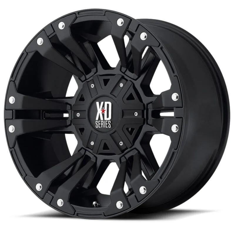 2004-2026 Ford F150 XD 18x9 inch Matte Black Monster II Wheel (18mm Offset) | XD82289067718