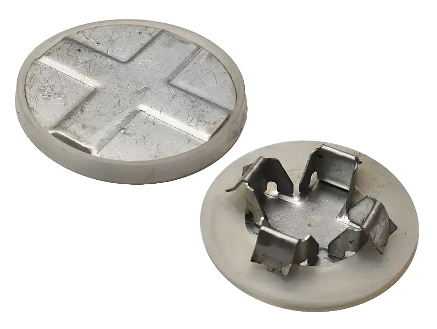 KeyParts 1.5" STEEL FLOOR PLUG, WITH GASKET, Set of 2 for 84-01 Jeep Cherokee XJ 0482-711