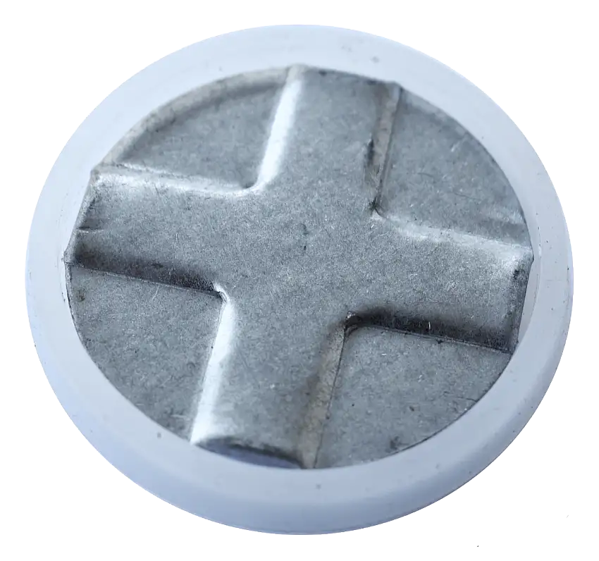 KeyParts 1" STEEL FLOOR PLUG, WITH GASKET, Set of 4 for 84-95 Jeep Cherokee XJ & Wrangler YJ 0482-712